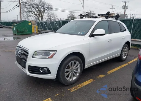 2015 Audi Q5 2.0T Premium z USA, uszkodzony, nr VIN WA1CFAFP8FA046484